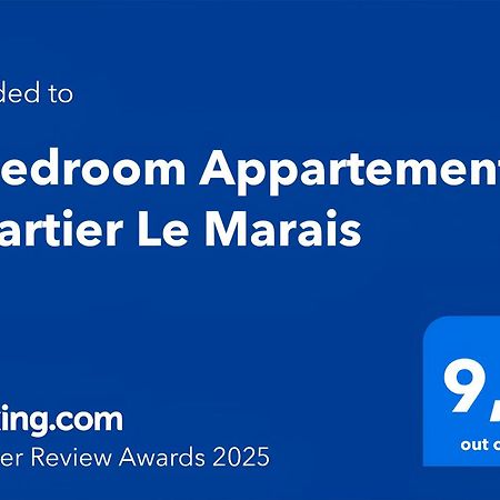 2 Bedroom Appartement Quartier Le Marais Free Netflix París Exterior foto
