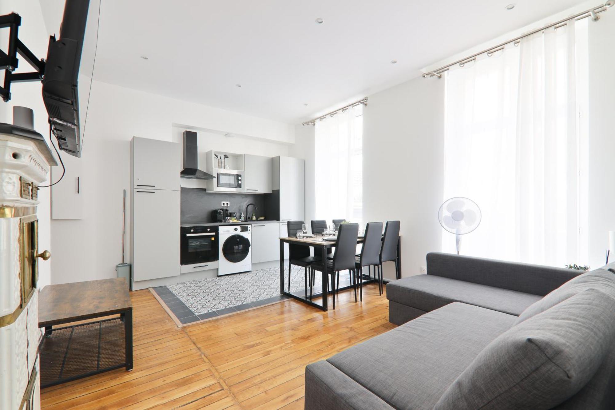 2 Bedroom Appartement Quartier Le Marais Free Netflix París Exterior foto
